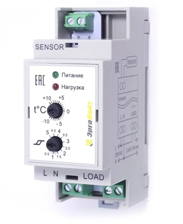 Терморегулятор ТР-43B с датчиком DS-125М