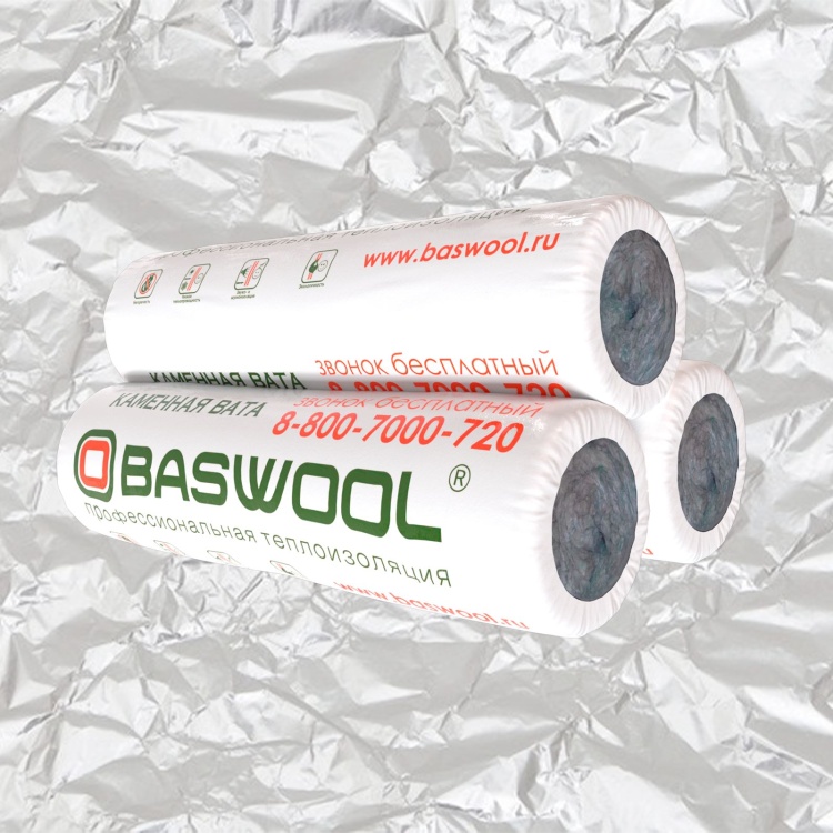 Мат прошивной BASWOOL  МП-100 (МС) ГОСТ 21880-2011 2000х1200х60 мм