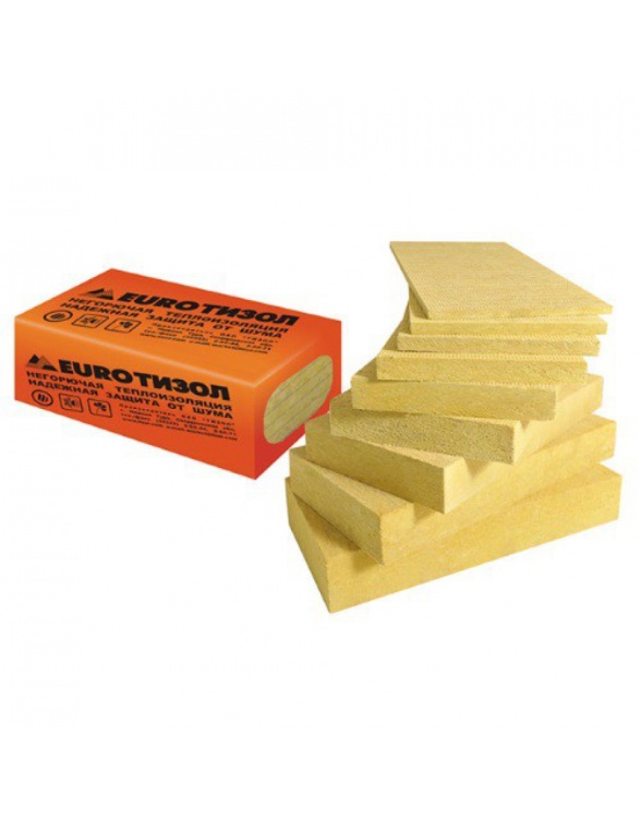 Утеплитель Тизол Евро-Фасад Оптима 110 1000х600х100 мм, 3 шт. уп