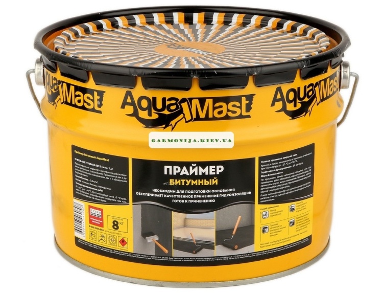 Праймер Битумный ТЕХНОНИКОЛЬ AquaMast морозостойкий (18л)