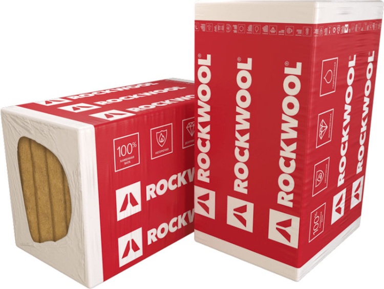 Утеплитель Rockwool Венти Баттс Д Оптима 1000х600х170 мм, 3 шт. уп