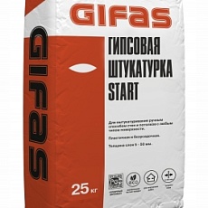 GIFAS Штукатурка гипсовая, Start Profi (30кг)